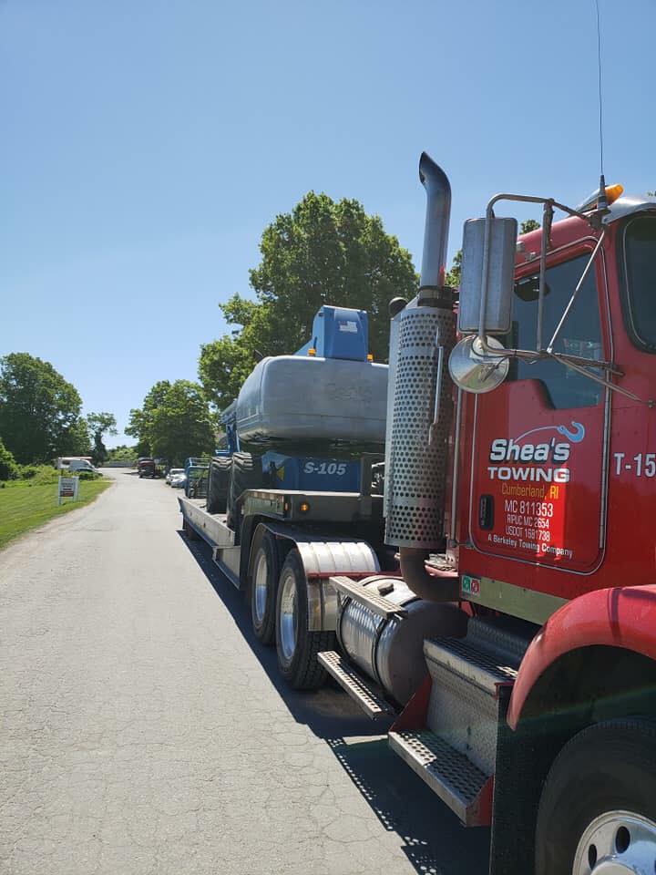 Equipment hauling services