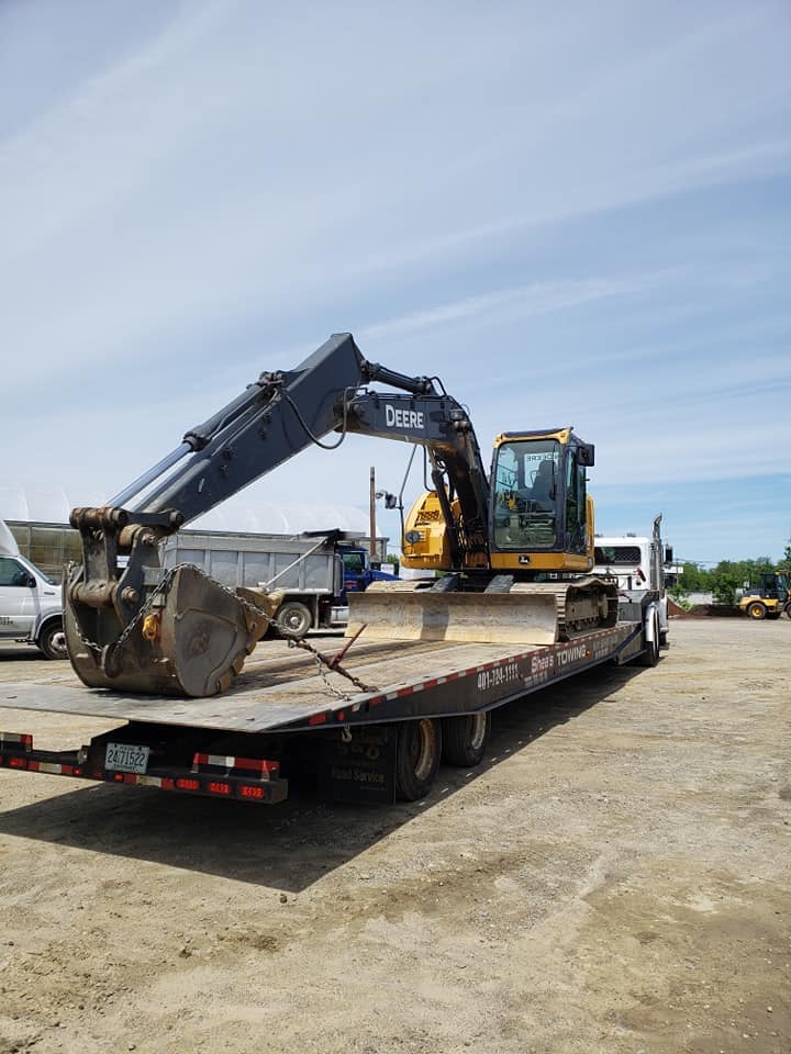 Equipment hauling services