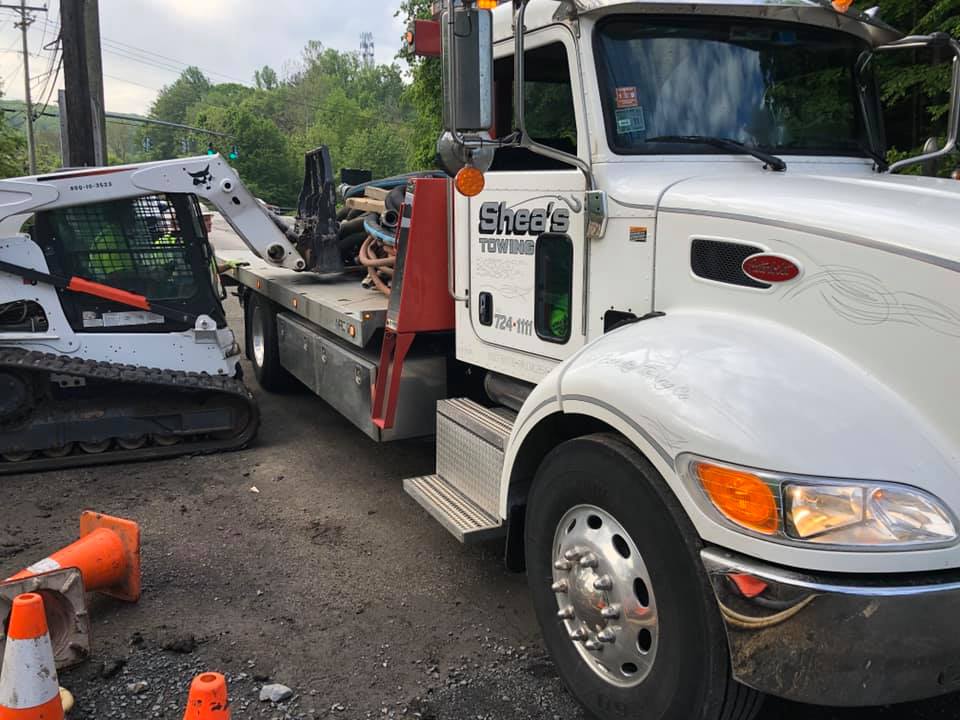 Equipment hauling services