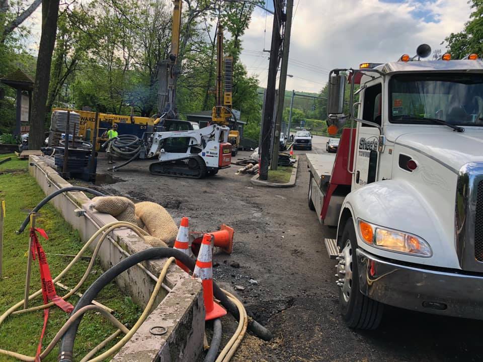 Equipment hauling services