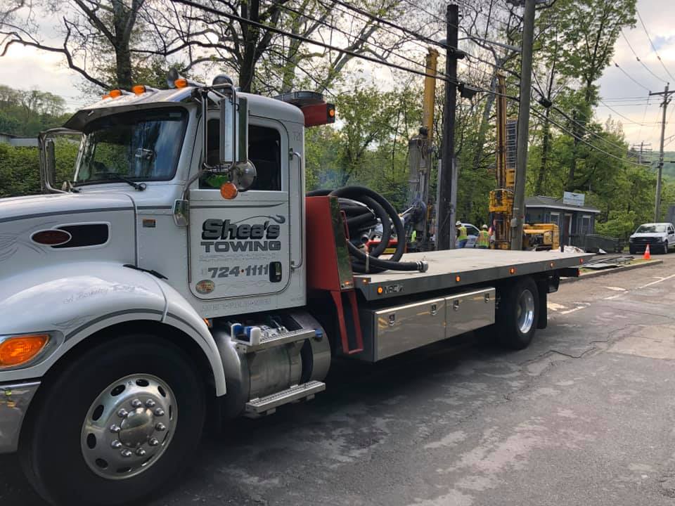 Equipment hauling services