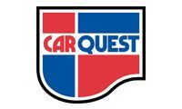 Carquest auto parts logo in red, white, and blue shield design