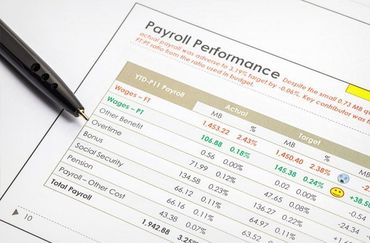 Payroll performance sheet