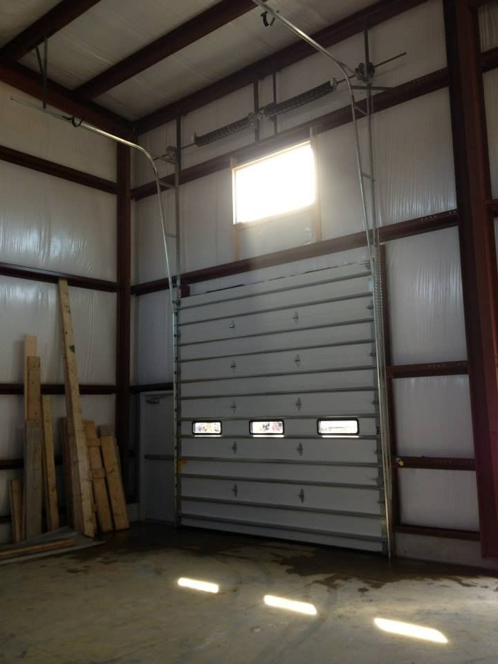 Commercial garage door