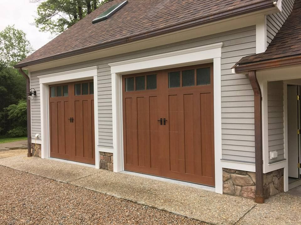 Residential garage doors