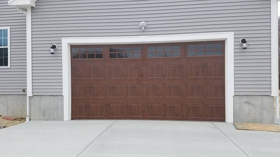 Residential garage door