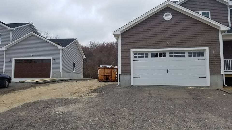 Residential garage doors