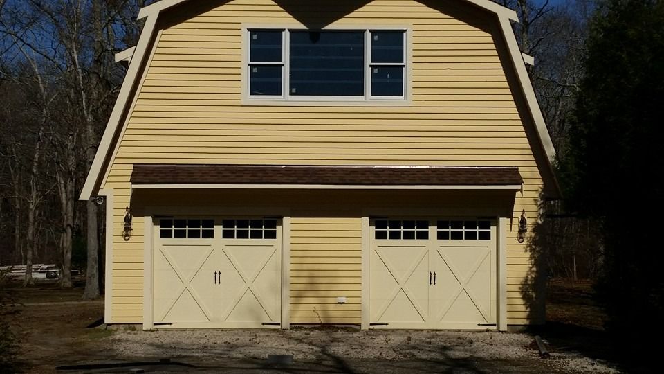 Residential garage doors