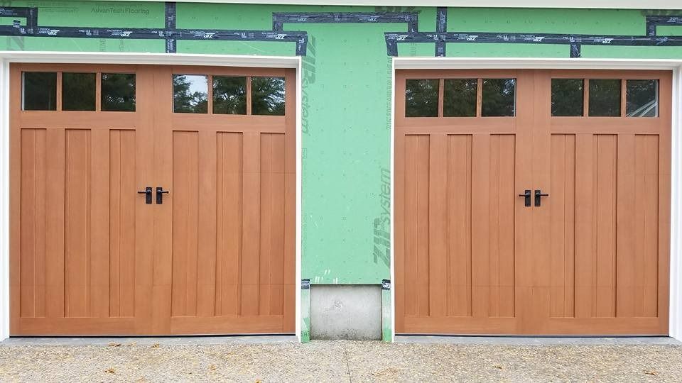 Residential garage doors
