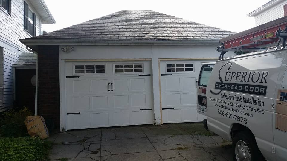 Residential garage doors