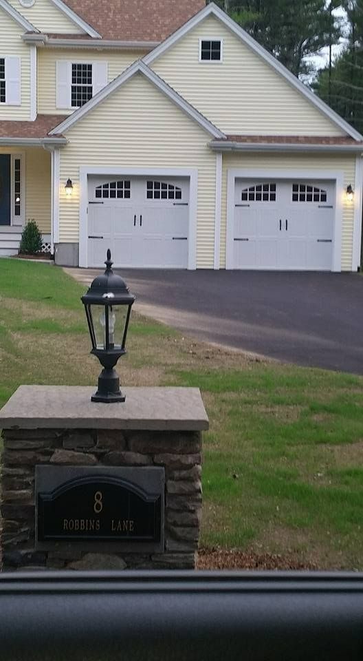 Residential garage doors