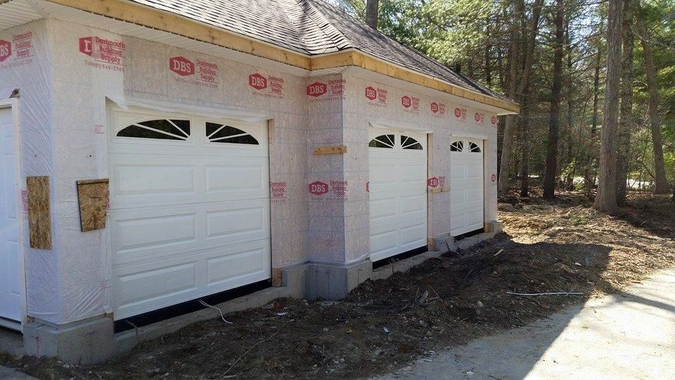 Residential garage doors