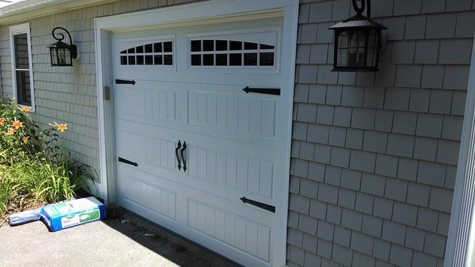 Residential garage door