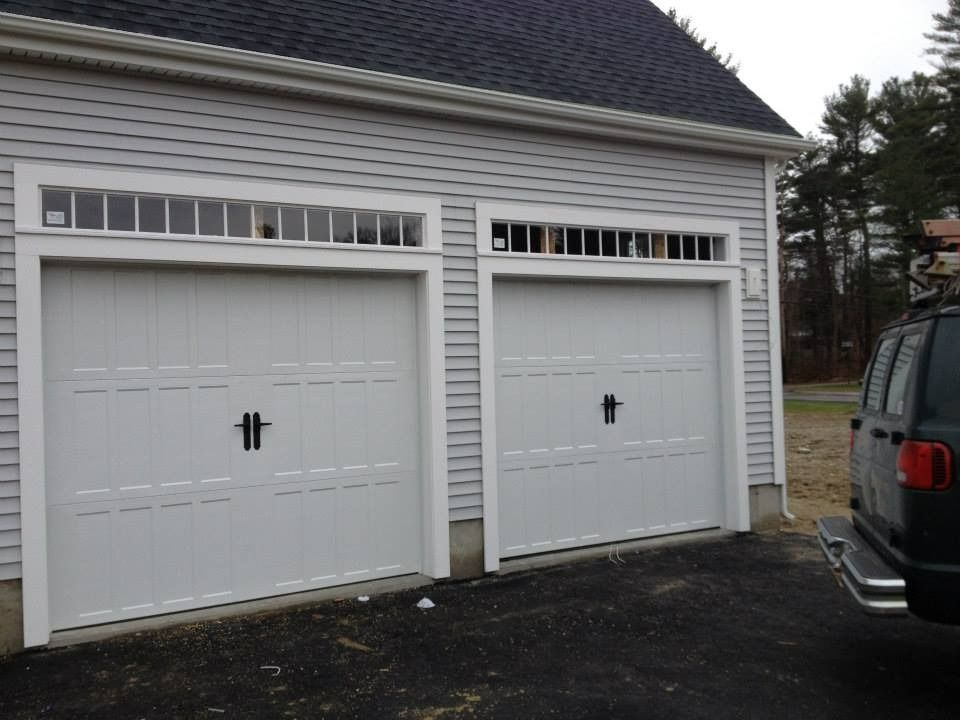 Residential garage doors