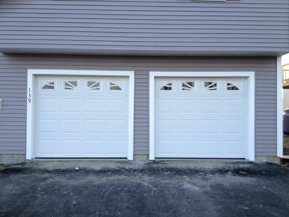 Residential garage doors