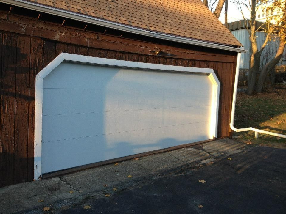 Residential garage door
