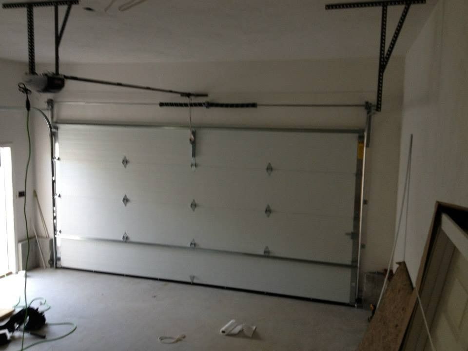 Residential garage door