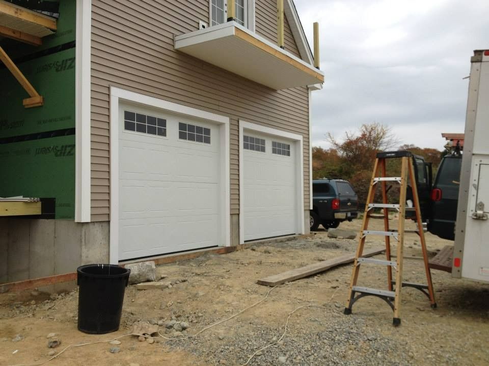 Residential garage doors