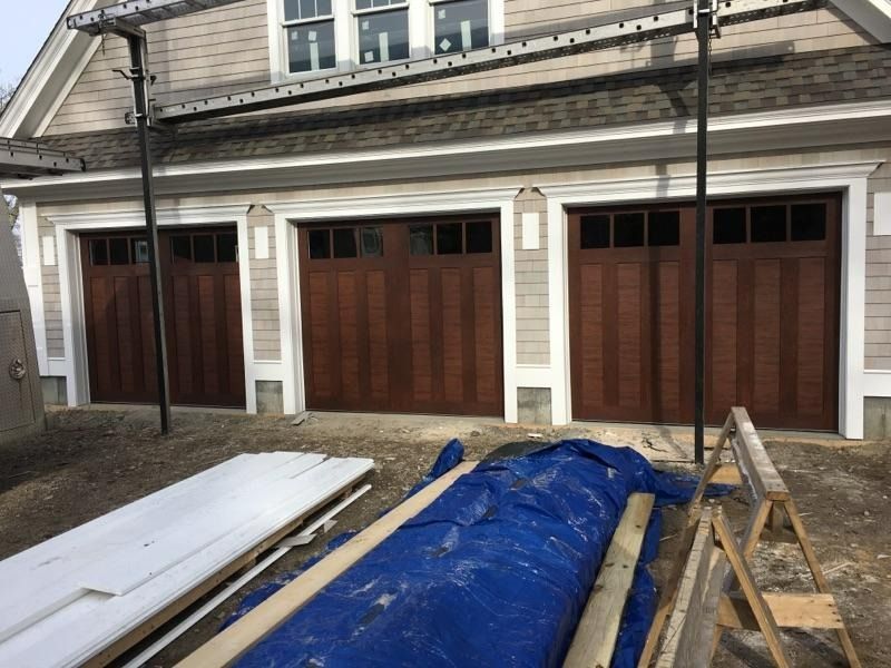 Residential garage doors