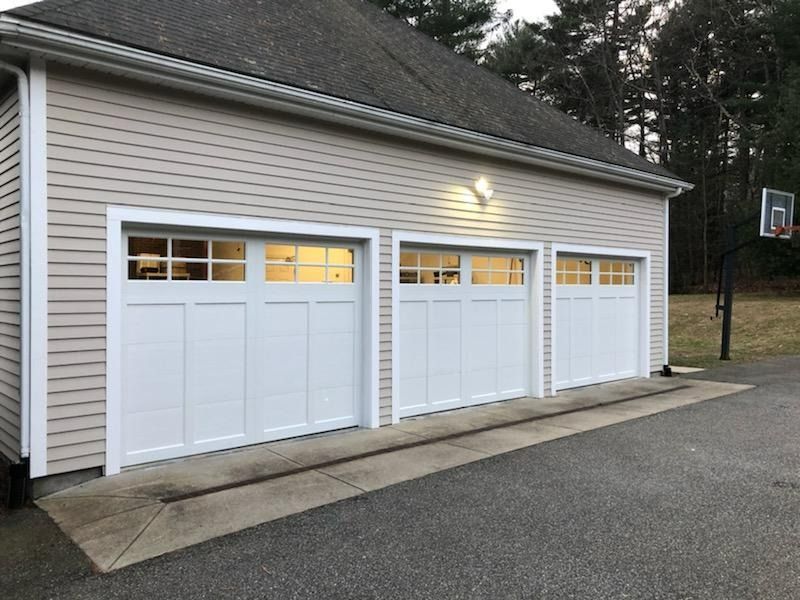 Residential garage doors