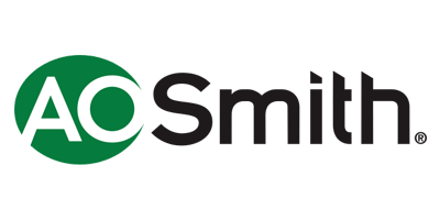 Logo of A. O. Smith, featuring 