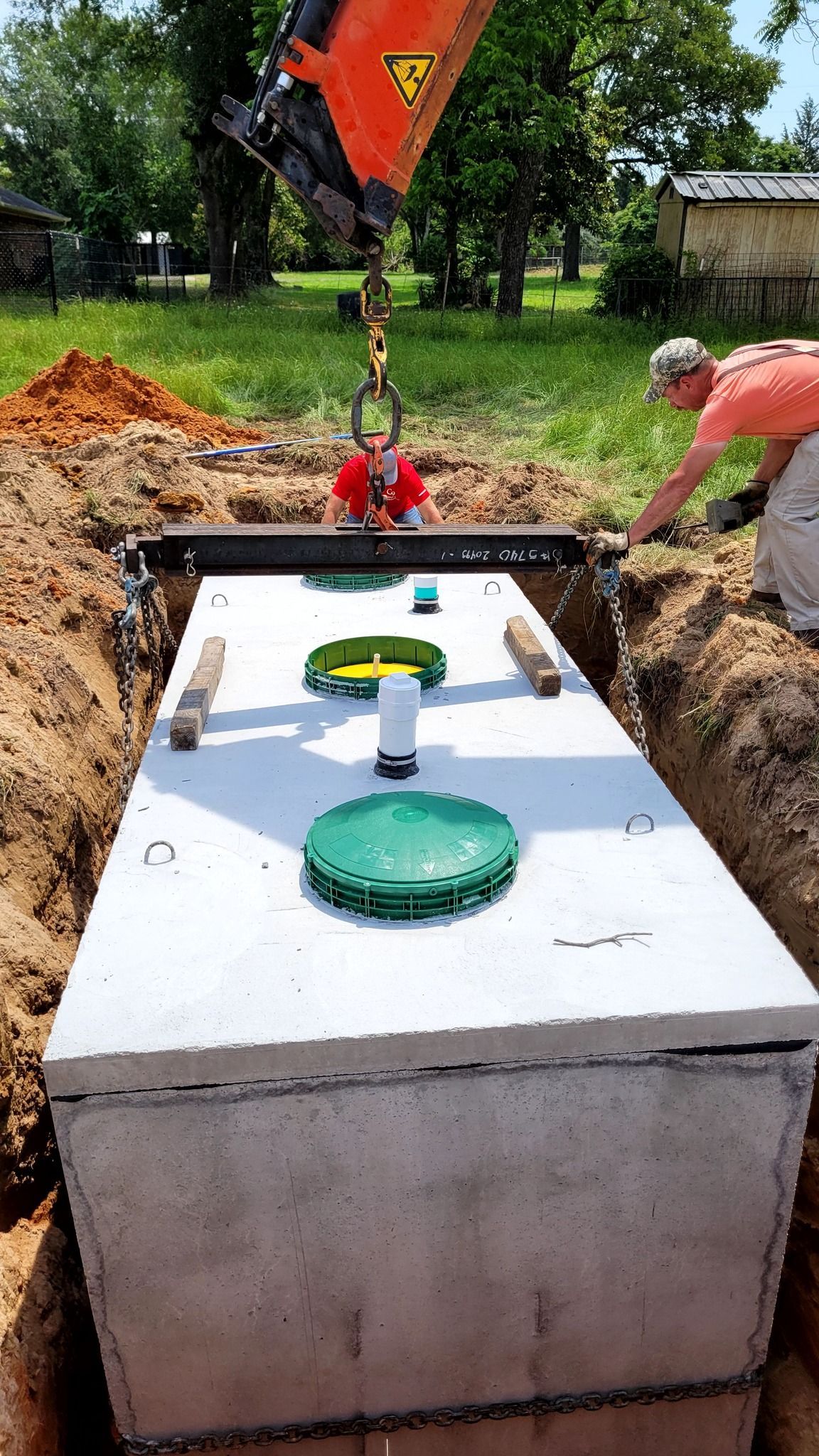 septic tank installation