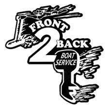 Front 2 Back Boat Service - logo