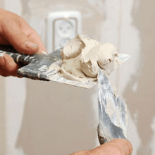 House drywall plaster
