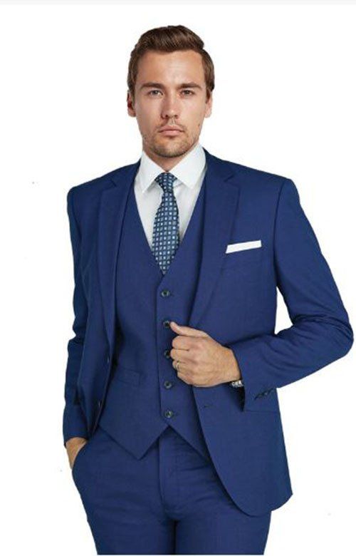 navy blue suit