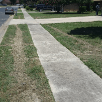 Lawn sprinkler installation