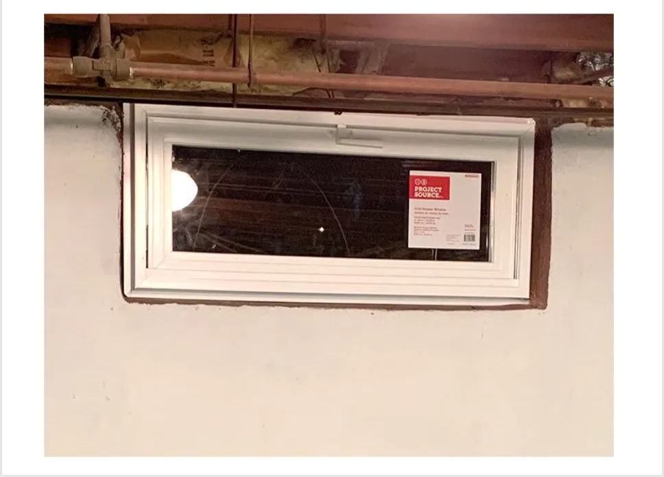 Replacement window install