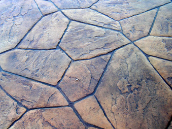 Large Random Flagstone