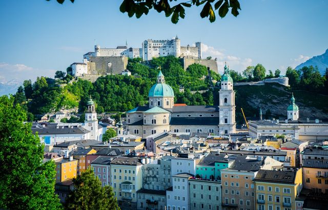 Fortresses, castles and historic attractions in Salzburg