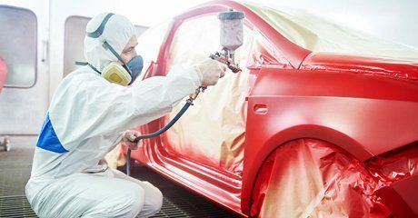 Restoring paint of old car