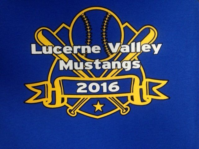 Lucerne Valley Mustang Screen print