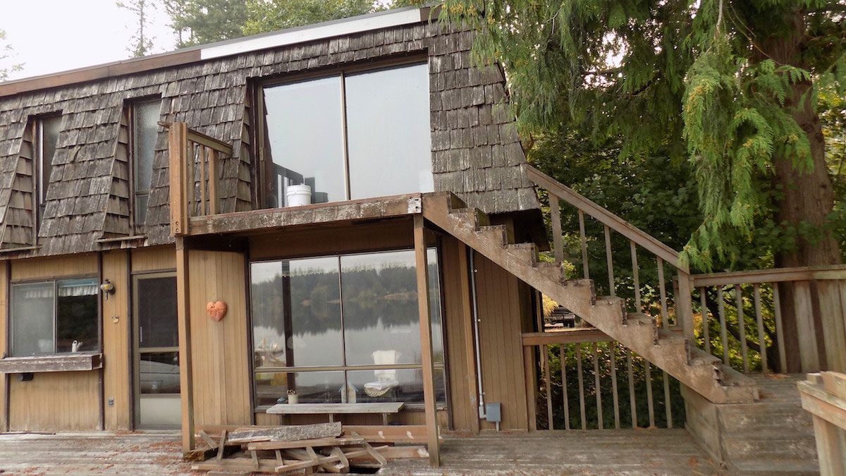 deck before