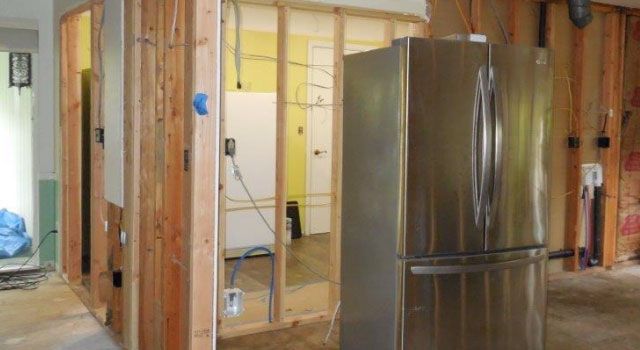 kitchen before
