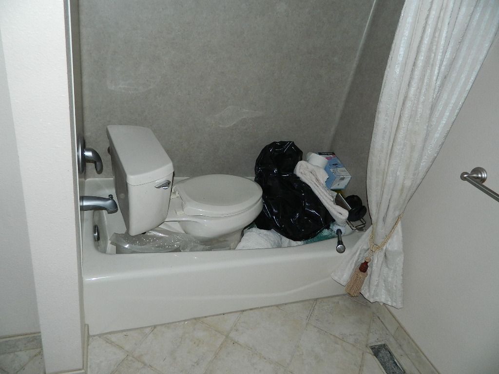 bathroom before