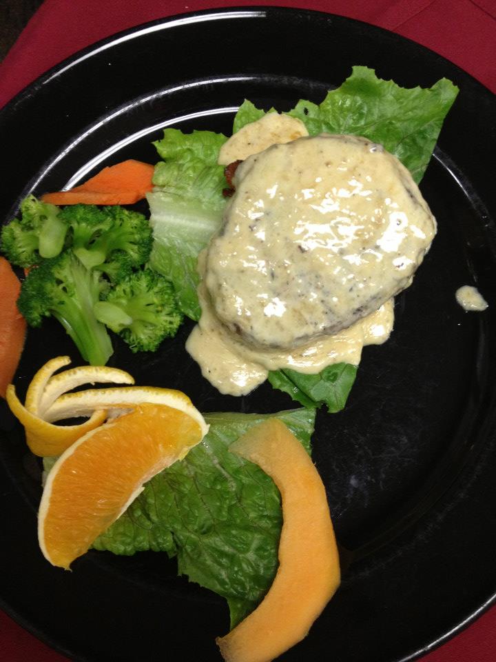 Filet Mignon with Brandy Cream Sauce
