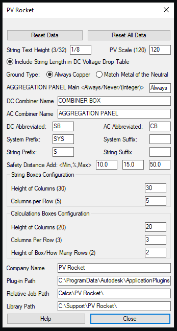 Customizable Calculations