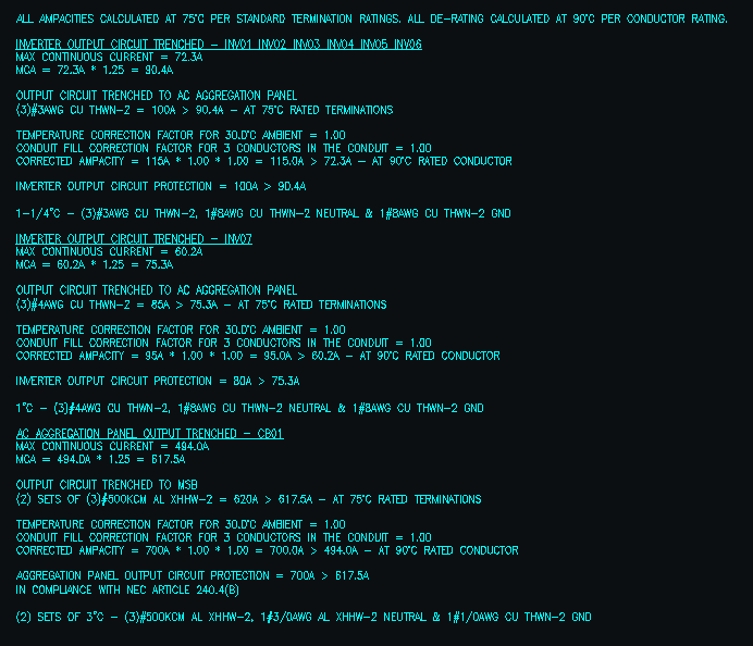 Detailed Inverter Calculations
