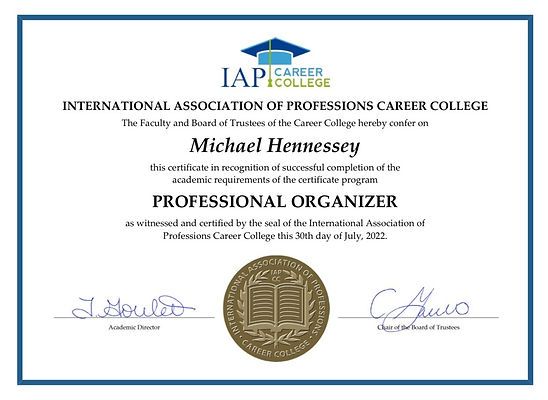Professional Organization Services