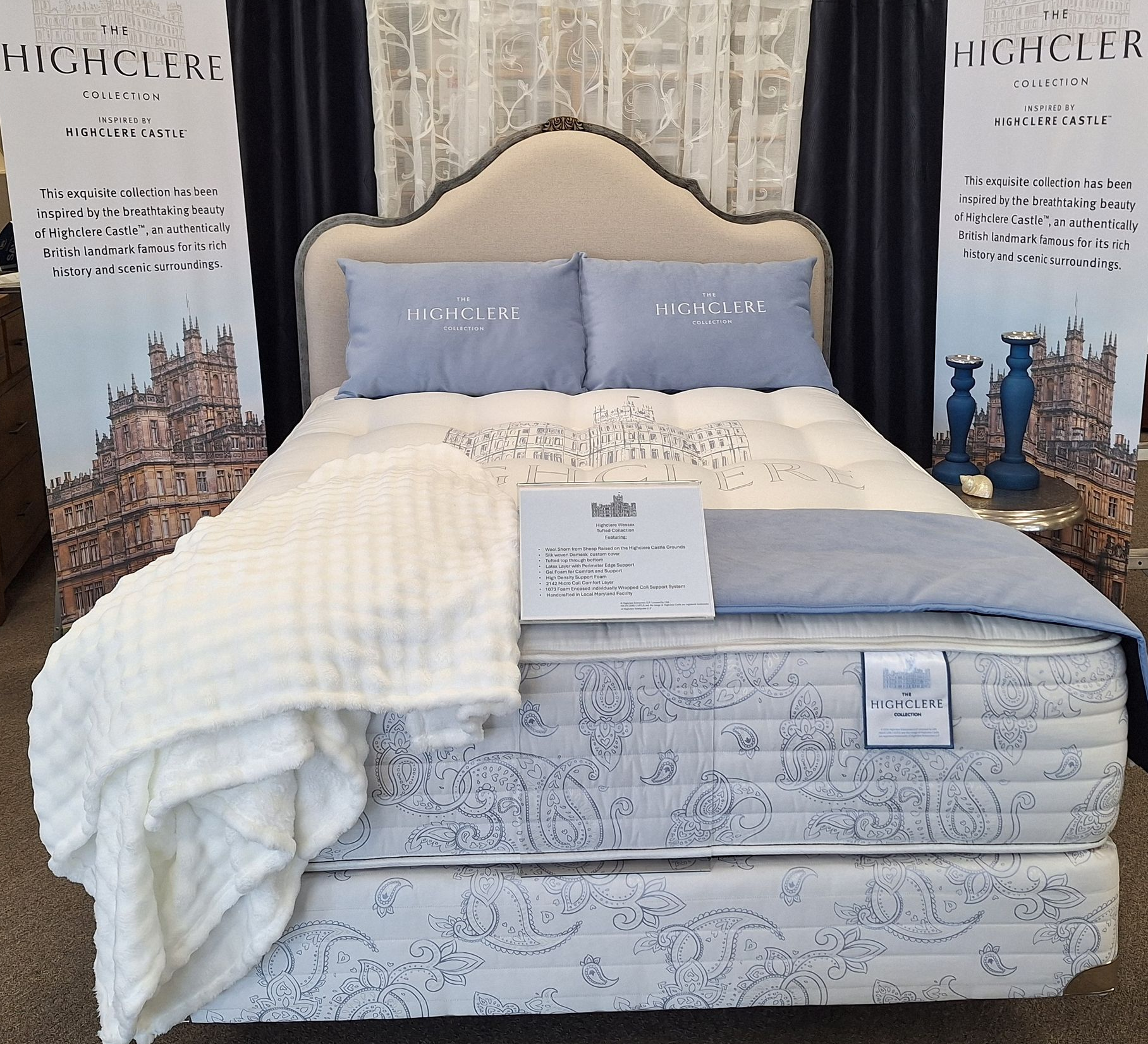 HIGHCLERE WESSEX  LUXURY MATTRESS SET