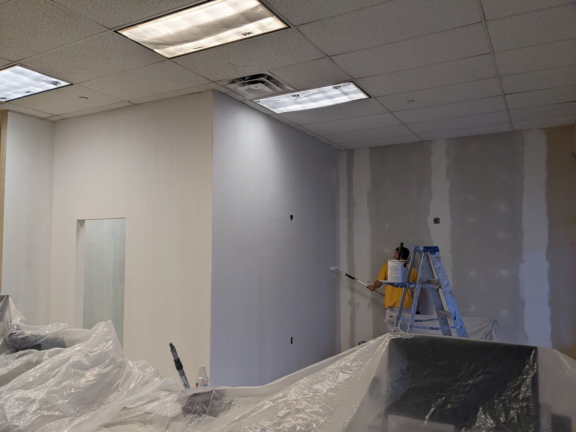 Interior wall painting