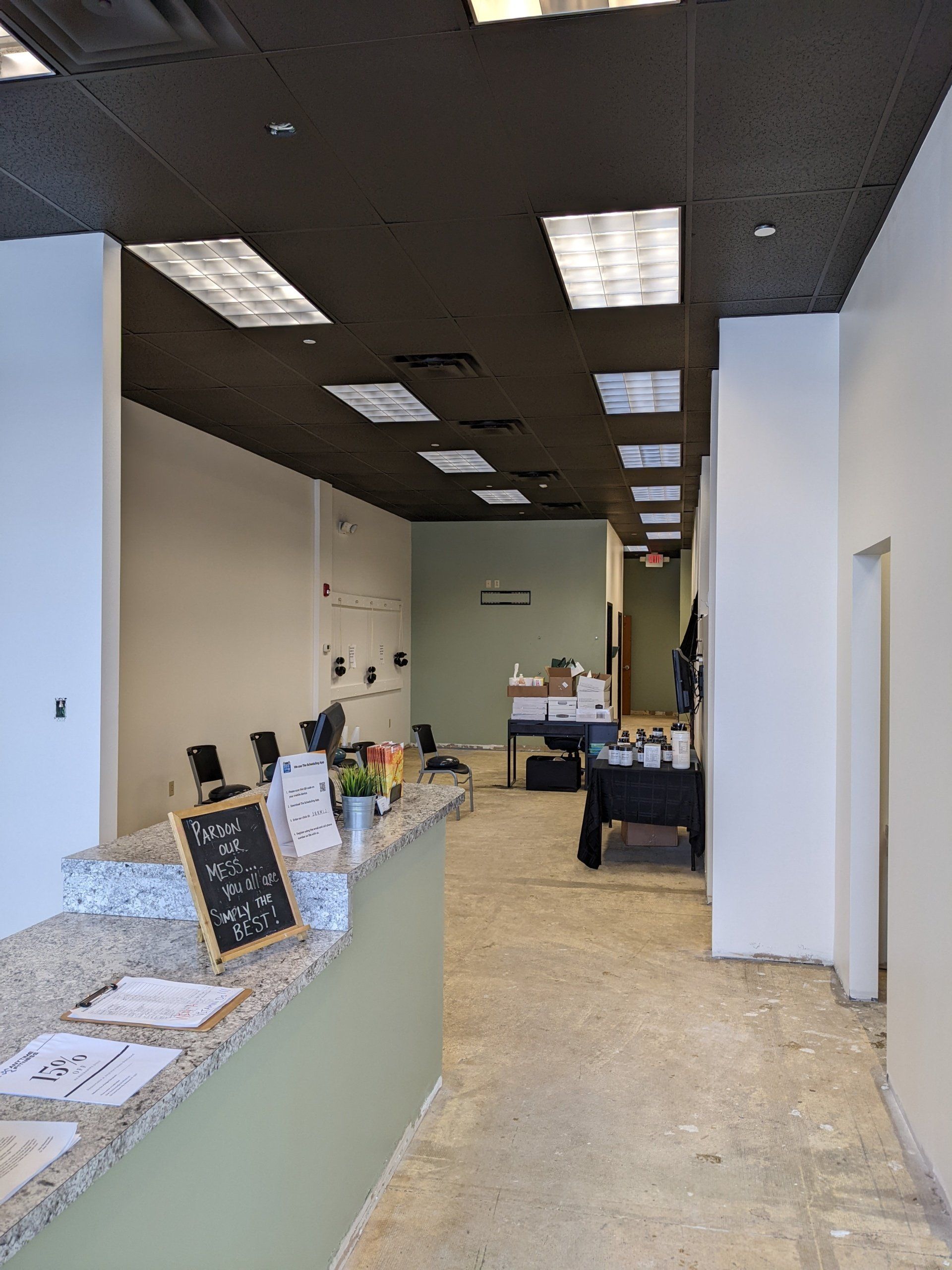 Commercial interior painting