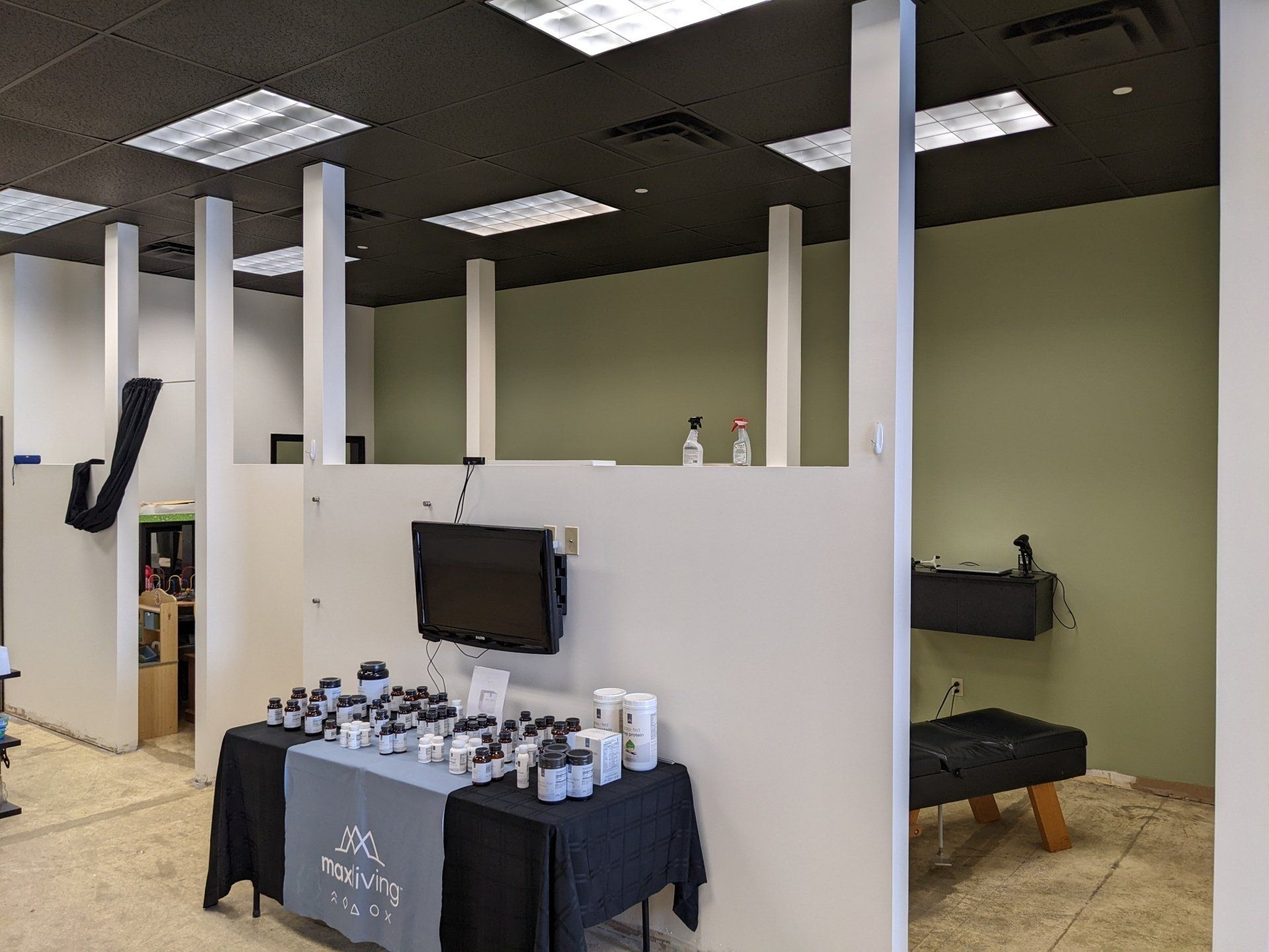 Commercial office interior painting