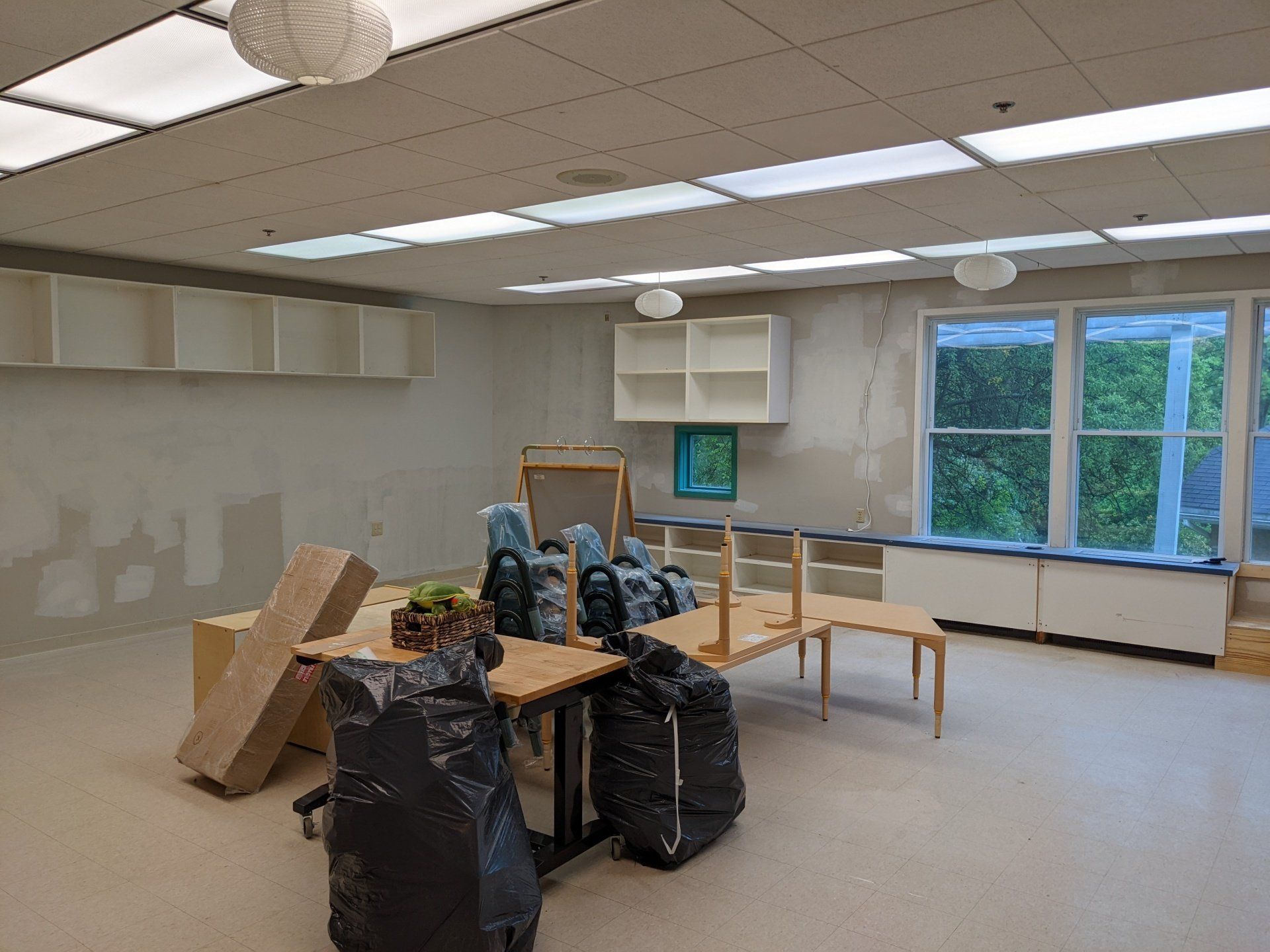 During room renovation