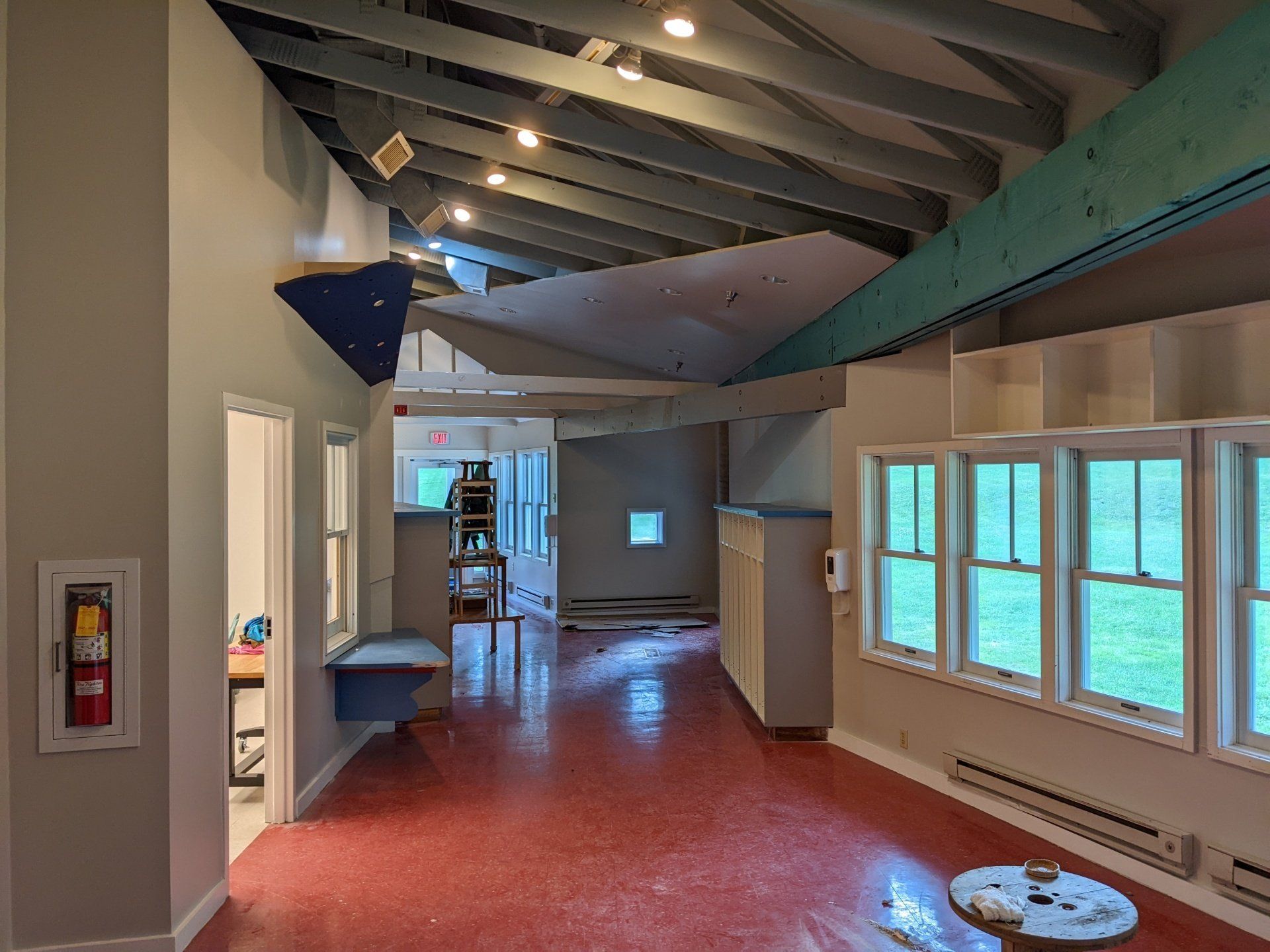 School interior painting