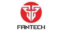 Fantech logo: red circle with white stylized emblem, below the word