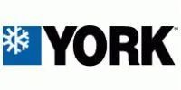 York logo with a snowflake symbol on a blue square next to the word